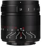 7artisans 55 mm F1.4 II Gro&szlig;e Blende APS-C Portr&auml;tobjektiv Manueller Fokus