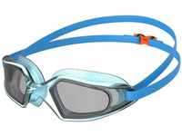 Speedo Unisex Kinder Hydropulse Junior Schwimmbrille, Pool Blau/Chilli Blau/Light