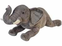Wild Republic 18076 Republic 19552 Jumbo Plüsch Elefant, großes Kuscheltier,