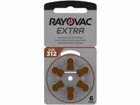 RAYOVAC Extra Advanced Hörgerätebatterien mit Active-Core-Technologie 312, 60