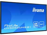 iiyama ProLite LH5052UHS-B1 125.7cm (49.5") Digital Signage Display VA LED...
