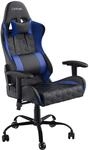 Trust Gaming GXT 708B Resto Gaming Stuhl, 360&deg; Drehbar, B&uuml;rostuhl mit Abnehmbaren