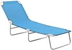 vidaXL Sonnenliege Klappbar Gartenliege Strandliege Freizeitliege Gartenm&ouml;bel...