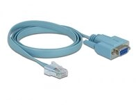 DeLock Adapter RS-232 DB9 Buchse > 1 x Seriell RS-232 RJ45 Stecker 1m