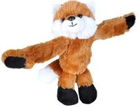 Wild Republic 21427 Huggers Schnapparmband Kuscheltier, Pl&uuml;schtier, Fuchs 20 cm