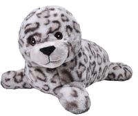 Wild Republic Ecokins Hafensiegel, Kuscheltier aus Stoff, Nachhaltiges Spielzeug,