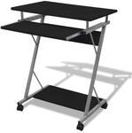 vidaXL Computertisch Schreibtisch B&uuml;rotisch Computerwagen Laptoptisch PC Tisch