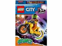 LEGO 60297 City Stuntz Power-Stuntbike, Set mit schwungradbetriebenem Motorrad...