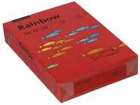 PAPYRUS Multifunktionspapier Rainbow, A4, intensivrot