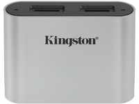 Kingston Workflow microSD Lesegerät USB3.2 Gen1 Dual-Slot microSDHC/SDXC UHS-II -