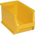 Allit 456282 ProfiPlus Box 4H, gelb Stapelsichtbox, PP T&Uuml;V/GS, V: 9,8
