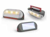Smoby - Solarlampe mit Tragegriff - Zubehör für Spielhaus, abnehmbare Lampe, Innen-