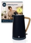 Wilfa SPRING Edelstahl Wasserkocher I 1,7 Liter I 2.000 Watt I au&szlig;enliegende