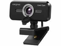 Creative Live! Cam Sync 1080p V2 Full HD-Weitwinkel-USB-Webcam mit automatischer