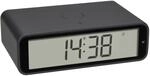 TFA Dostmann Twist Funkwecker, 60.2560.10, um 180&deg; drehbares Display, Weckalarm mit
