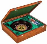 Philos 3705 - Roulette Set, Design, Exklusive Holzbox