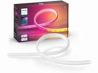 Philips Hue White & Color Ambiance Gradient Lightstrip Basis-Set (2 m),...