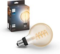 Philips Hue White Ambiance E27 Filament Globe Lampe (550 lm), dimmbare LED Lampe für Philips Hue White Ambiance E27 Filament Globe Lampe (550 lm), dimmbare LED Lampe für