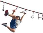 Slackers Ninja Line Starter Set &ndash; Outdoor Hangelparcours & Slackline f&uuml;r...