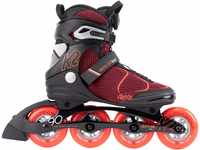 K2 Skates Damen Inline Skates ALEXIS 90 BOA, burgandy - orange, 30G0817.1.1.090