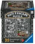 Ravensburger EXIT Puzzle 16882 - Im Gutshaus Garage &ndash; 99 Teile Puzzle f&uuml;r