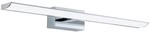 EGLO LED Wandlampe Tabiano, Spiegelleuchte, Wandleuchte aus Metall in Chrom und