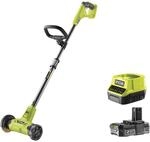 RYOBI 18 V ONE+ Akku-Fugenreiniger RY18PCA-120, mit Drahtb&uuml;rste, Teleskopstiel,