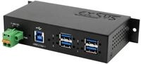 EXSYS EX-1185HMVS Schnittstellen-Hub 5000 Mbit/s Schwarz