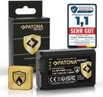 PATONA Protect NP-FW50 Akku 1100mAh Ersatzakku kompatibel mit Sony Alpha 7 7R...