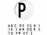 Design Letters Teller, Porzellan, Weiß, 20cm