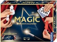 KOSMOS MAGIC Zauber Adventskalender 2021, Spannende Zaubertricks, Zauber-Utensilien