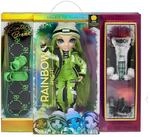 Rainbow High 574781EUC Winter Break Jade Hunter-Gr&uuml;ne Modepuppe mit 2 Outfits,