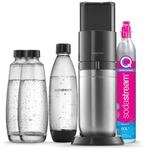 SodaStream Wassersprudler DUO Vorteilspack mit 1x Quick-Connect CO2-Zylinder,...