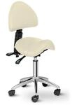 Physa Sattelstuhl Sattelhocker B&uuml;rostuhl Arbeitsstuhl Berlin BEIGE (beige, bis...