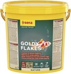 sera Goldy Flakes Nature 10 L/2 Kg | Goldfischfutter Flocken f&uuml;r Aquarium &...