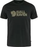 Fjallraven Herren Logo T-shirt M T Shirt, Schwarz, L EU