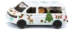 siku 6505, Bastelset Style my siku, VW T5 Snowman, Metall/Kunststoff, Wei&szlig;,
