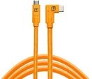 Tether Tools TetherPro USB-C auf USB-C rechtwinkliges Kabel | f&uuml;r Stromlieferung,