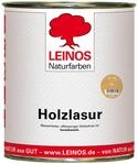LEINOS 261 Holzlasur f&uuml;r Innen 022 Pinie &ndash; nat&uuml;rliche, atmungsaktive Lasur auf