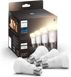 Philips Hue White E27 LED Gl&uuml;hbirne, 810lm, warmwei&szlig;, dimmbar, steuerbar via App,