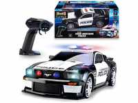 Revell Control Ford Mustang Polizei I US Polizei-Design I RC Auto mit Blaulicht und