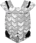 Hoppediz Primeo Babytrage f&uuml;r Neugeborene &ndash; Ergonomische Babytrage aus 100% kbA