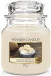 Yankee Candle Duftkerze, Glas, Creme, 411g