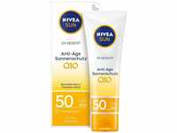 NIVEA SUN UV Gesicht Q10 Anti-Age Sonnenschutz mit LSF 50 (50 ml),