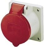 Mennekes (Unternehmen) 1385 gerade Panel Mounted Sockel, IP 44 Schutz, 6 Stunden