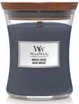 Millefiori WoodWick Kerzen, Indigo Suede, Mittel, 530