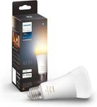 Philips Hue White Ambiance E27 LED Gl&uuml;hbirne, 1600lm, warm- bis k&uuml;hlwei&szlig;, dimmbar,