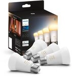 Philips Hue White Ambiance E27 LED Lampen 4er Pack (800 lm), dimmbare LED Philips Hue White Ambiance E27 LED Lampen 4er Pack (800 lm), dimmbare LED