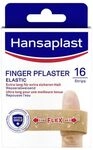 Hansaplast Elastic Fingerstrips Pflaster (16 Strips), extra lange Wundpflaster