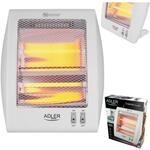 Adler AD 7709 Quarz-Heizung, Heizstrahler, Heizung, 2 Heizstufen 400/800 W,